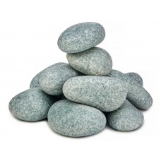 Камень для бани Жадеит шлифованный средний (10кг)