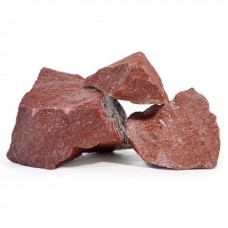 Камень для бани Кварцит малиновый (20кг)