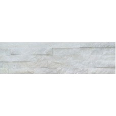 Панель из натурального камня Кварцит белый 600*150 (0,63м2)